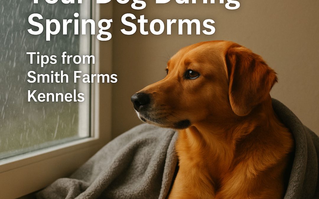 How to Comfort Your Dog During Spring Storms